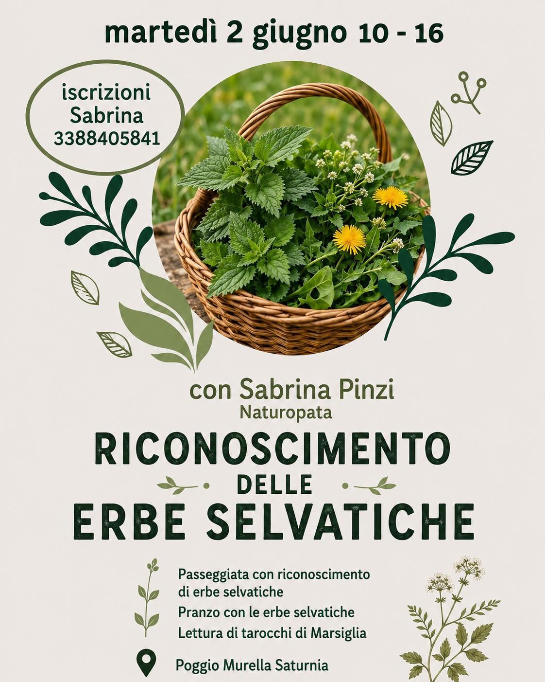 Riconoscimento delle erbe sevatiche